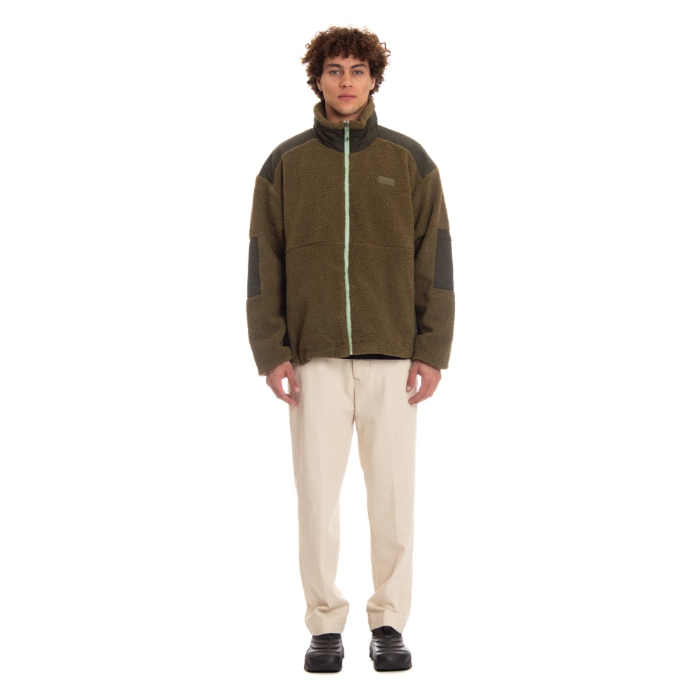 Cotopaxi Groene Trekkingjas met Nylon Details Green Heren