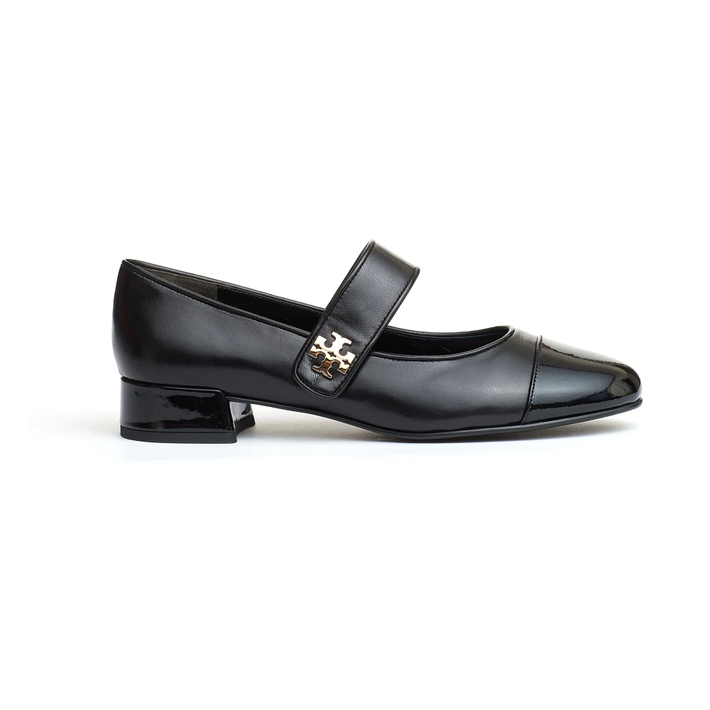 Tory Burch Svarta Mary Jane Pumps Skor Black, Dam