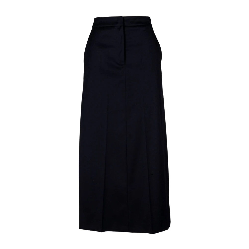 Erika Cavallini Stijlvolle Midi Rokken Collectie Black Dames