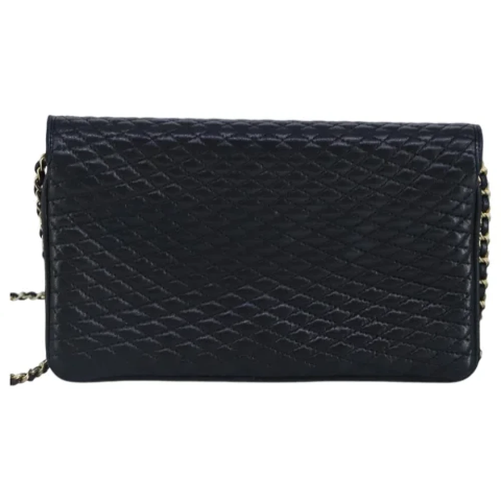 Bally Pre-owned Leather shoulder-bags Blue Dames