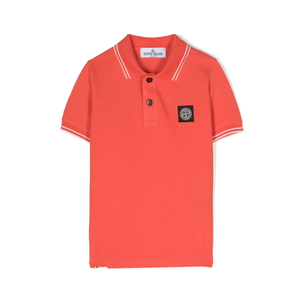 Stone Island Boys Orange T-Shirts,, Stylish T-Shirts And Polos Collection Size 10 Y