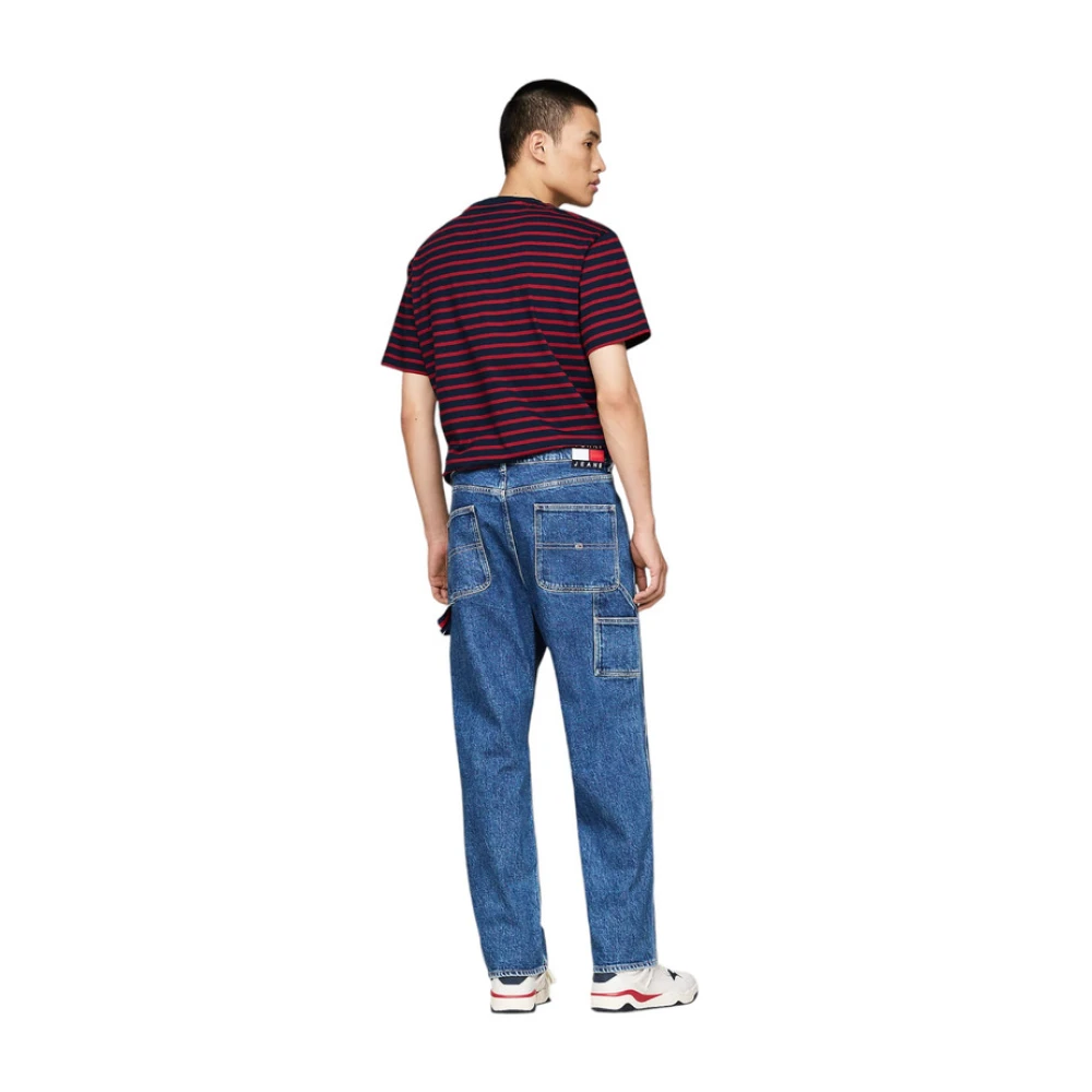 Tommy Jeans Klassieke Straight Fit Denim Jeans Blue Heren