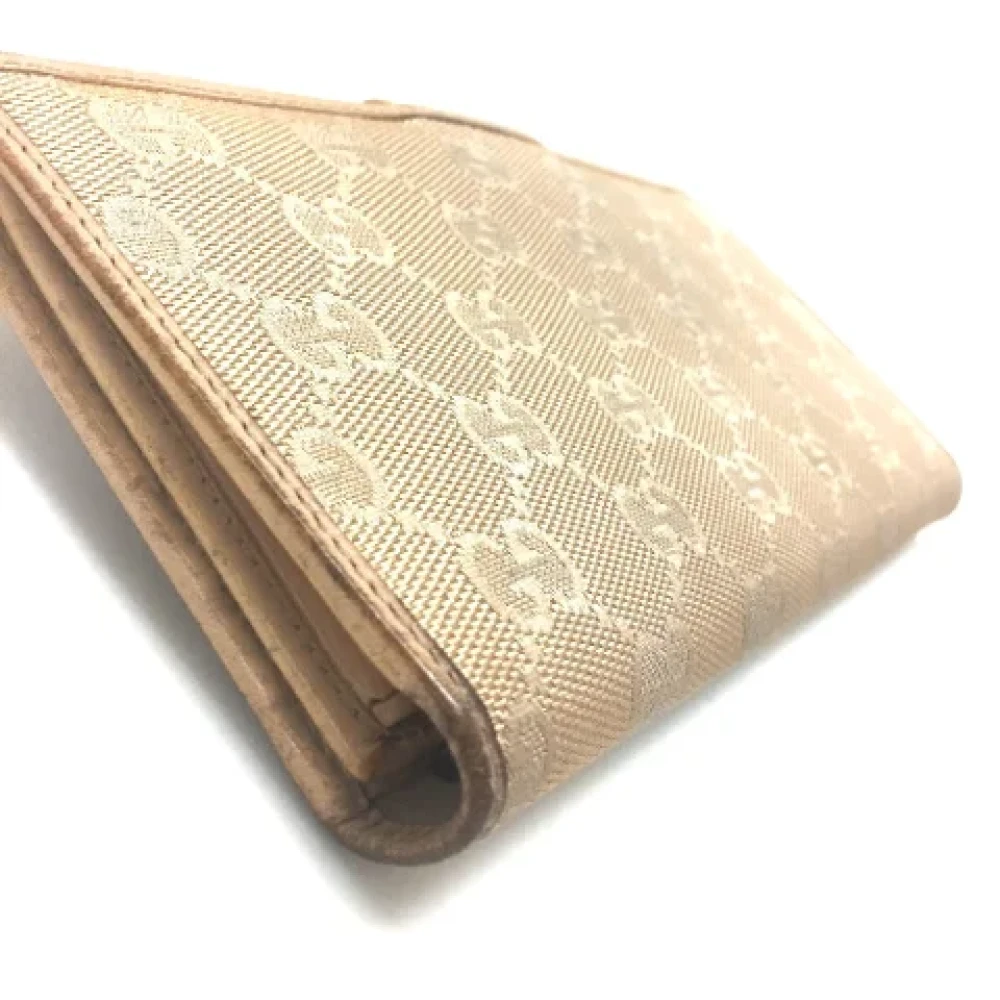 Gucci Vintage Pre-owned Canvas wallets Pink Dames