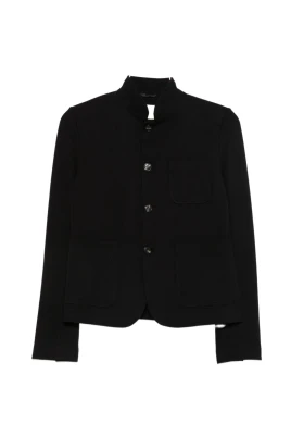 Bomullsjacka i slim fit-modell