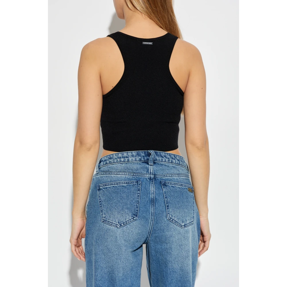 Michael Kors Crop Top Black Dames