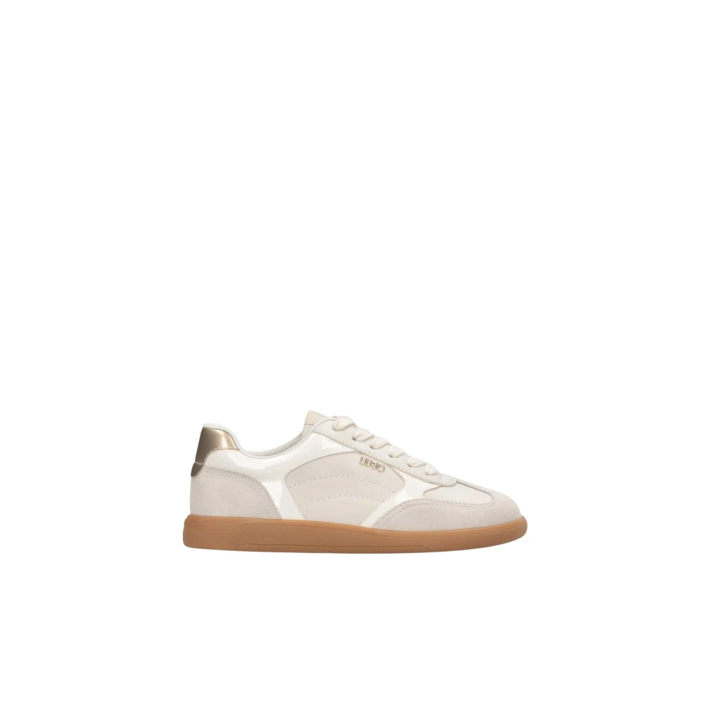 Liu Jo Sneaker Kalfsleer/Koe Suède Dames Schoenen Grijs
