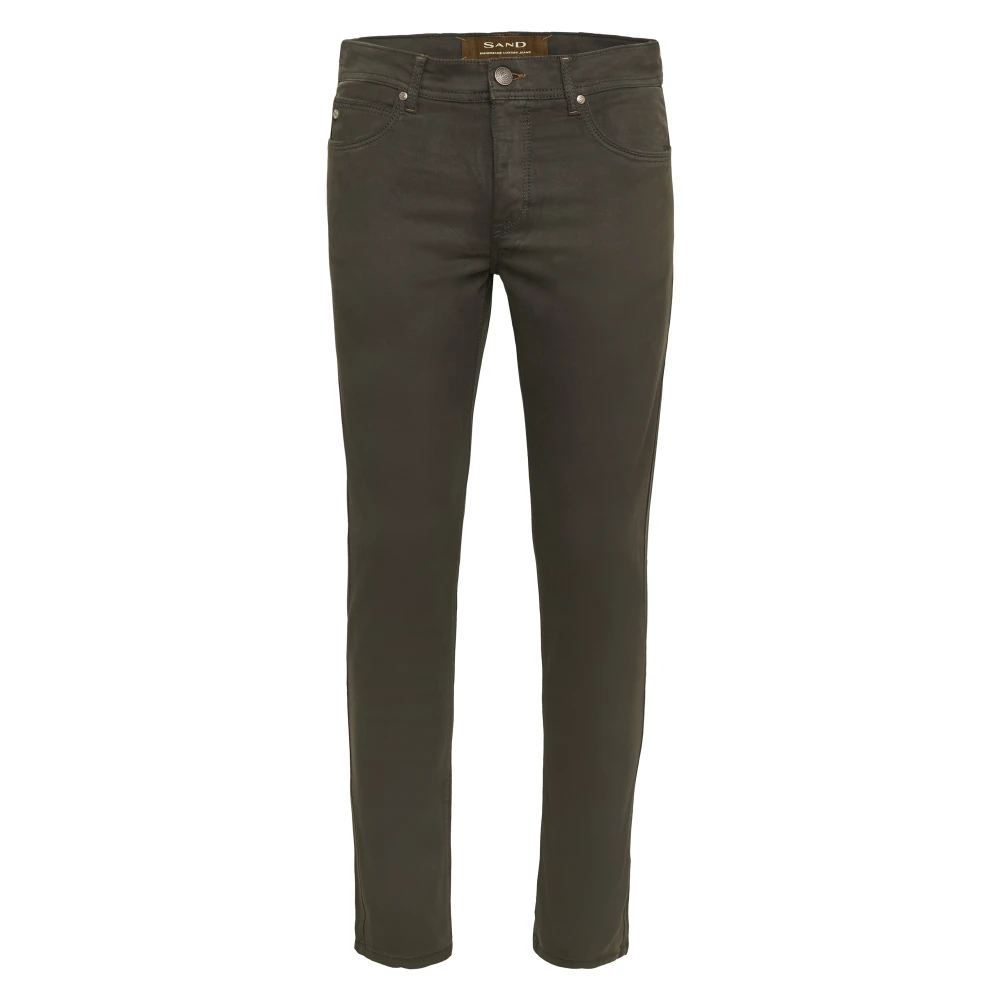 Brun Sand Copenhagen Suede Touch Trousers Burton Bukser