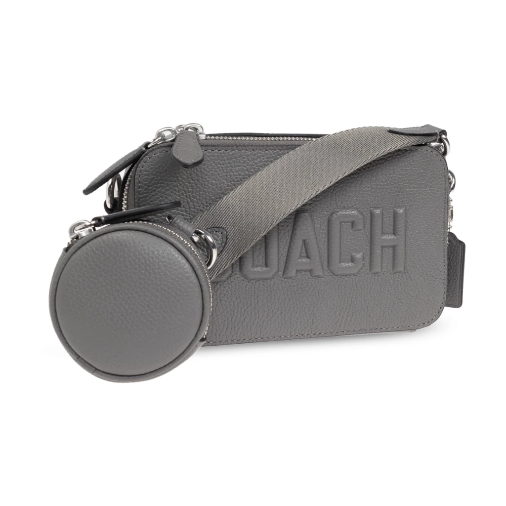 Coach Charter Slim schoudertas Gray Heren