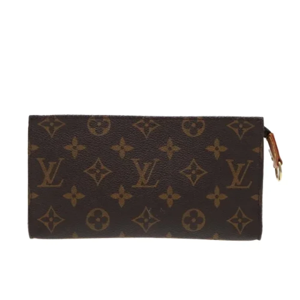 Louis Vuitton Vintage Pre-owned Canvas pouches Brown Dames