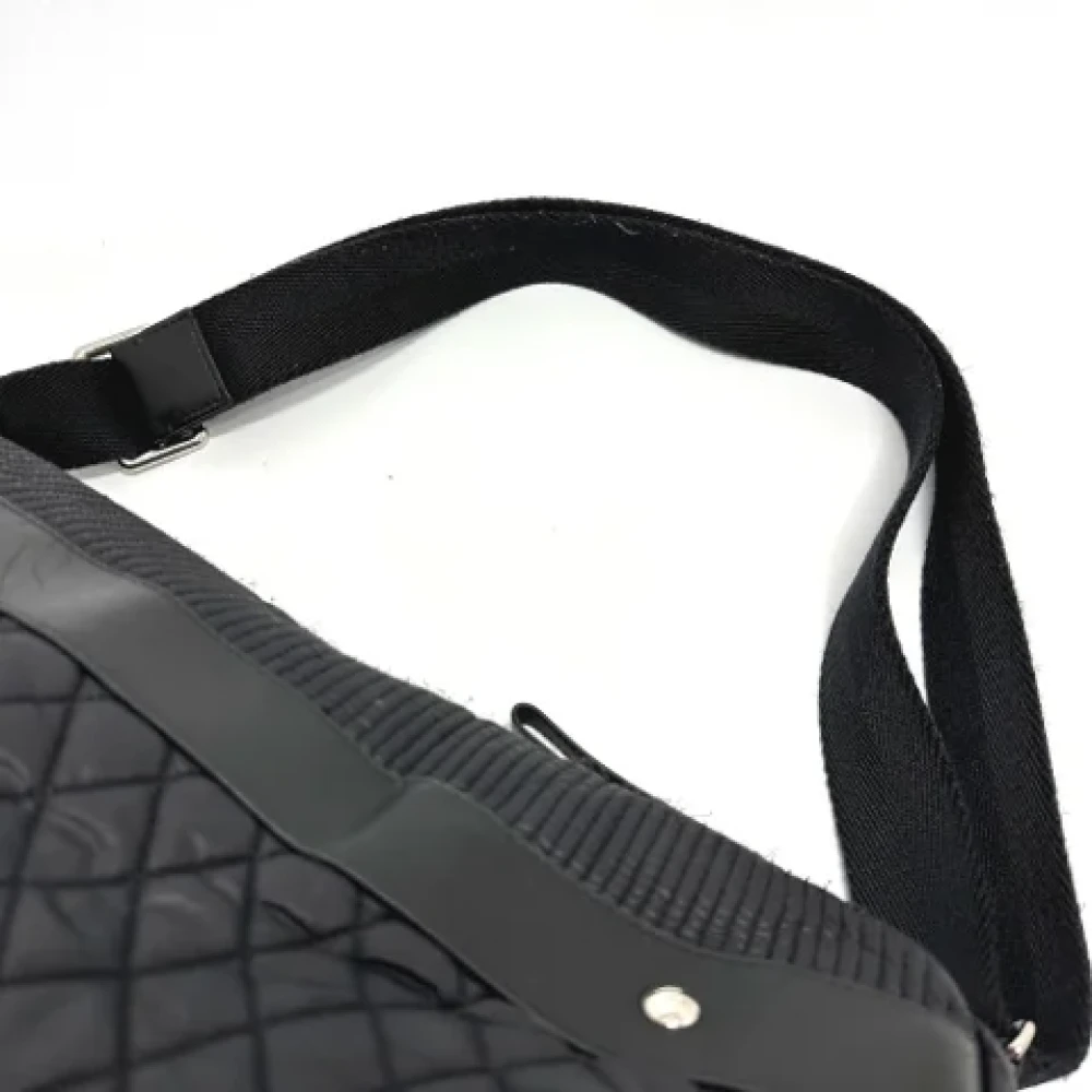Chanel Vintage Pre-owned Fabric chanel-bags Black Dames