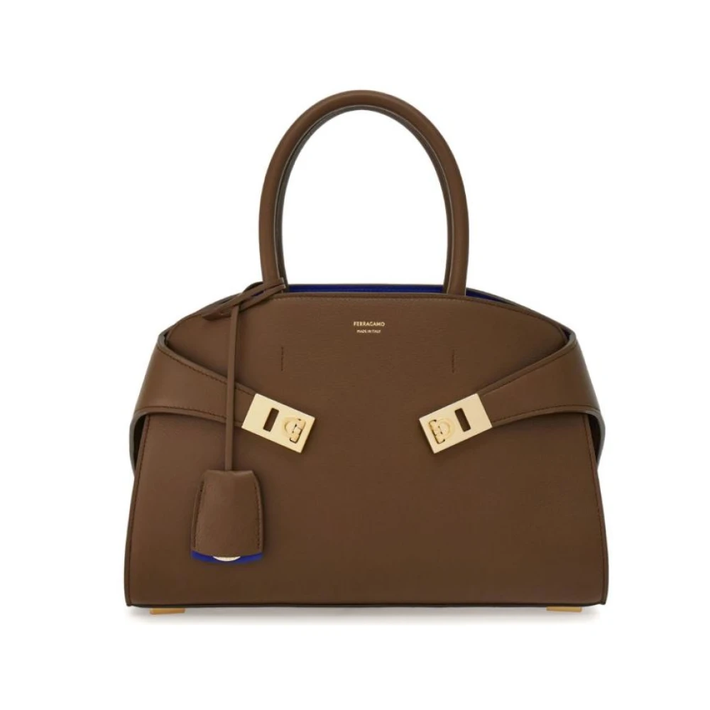 Salvatore Ferragamo Stijlvolle Tassen Collectie Brown Dames