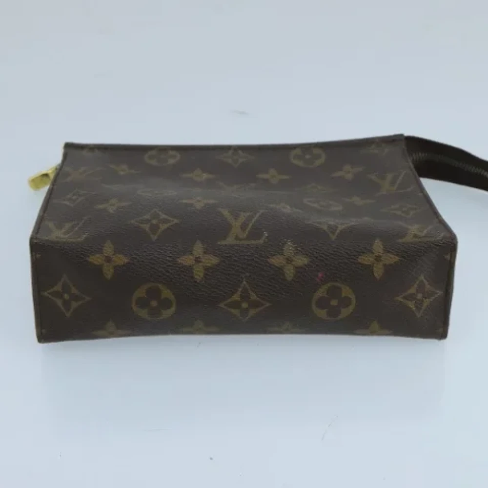 Louis Vuitton Vintage Pre-owned Canvas pouches Brown Dames