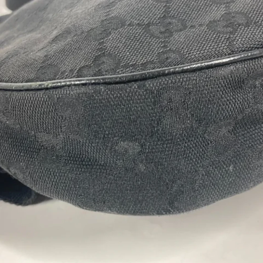 Gucci Vintage Pre-owned Canvas gucci-bags Black Heren