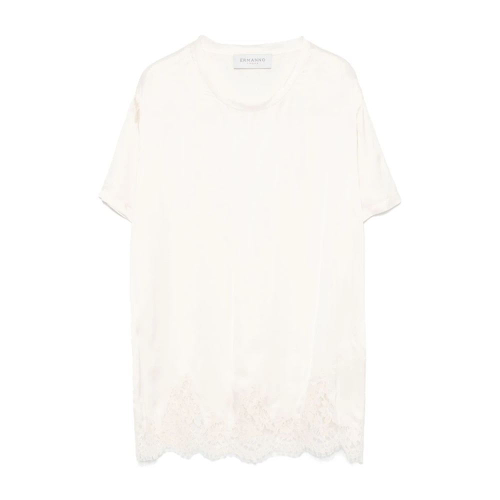 Ermanno Scervino Acacia Thee Stijlvol en Vers White Dames