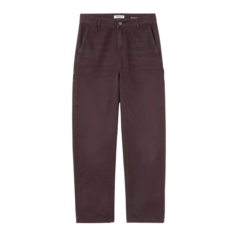 Carhartt Wip Women's Purple Straight Fit Jeans, W26, Pierce Pant Straight