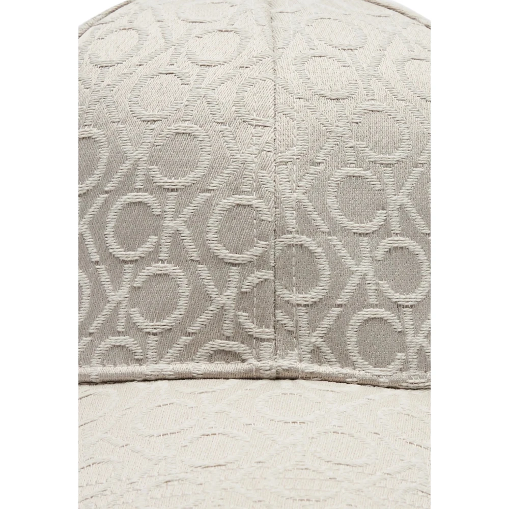 Calvin Klein Grijze Strikdetailpet voor Vrouwen Gray Dames