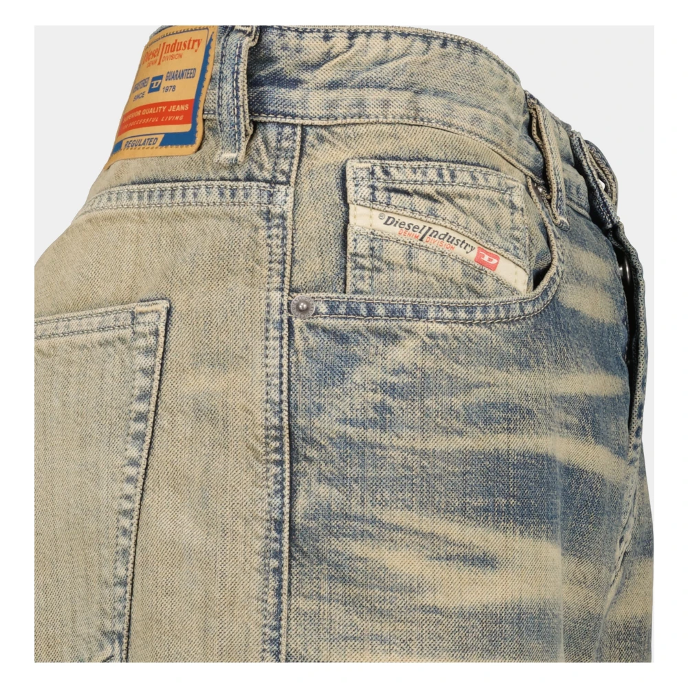 Diesel 1996 D-Sire Beige Wide Leg Jeans Beige Dames