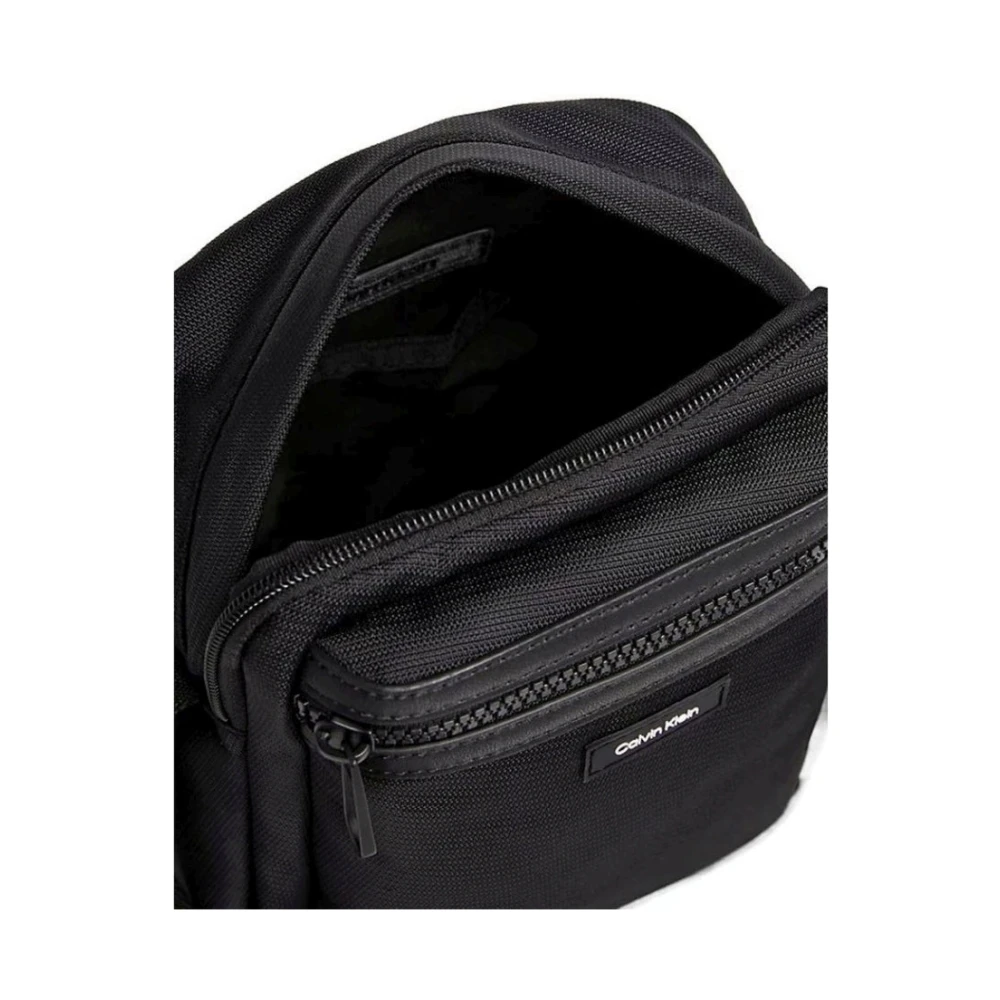 Calvin Klein Zwarte Crossbodytas Essential Reporter Black Heren