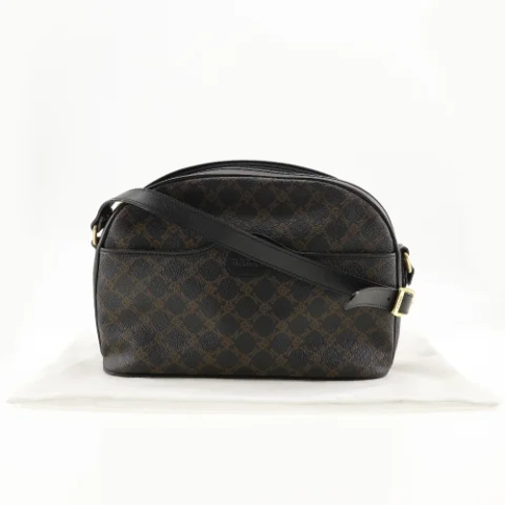 Bally Pre-owned Canvas crossbody-bags Black Dames