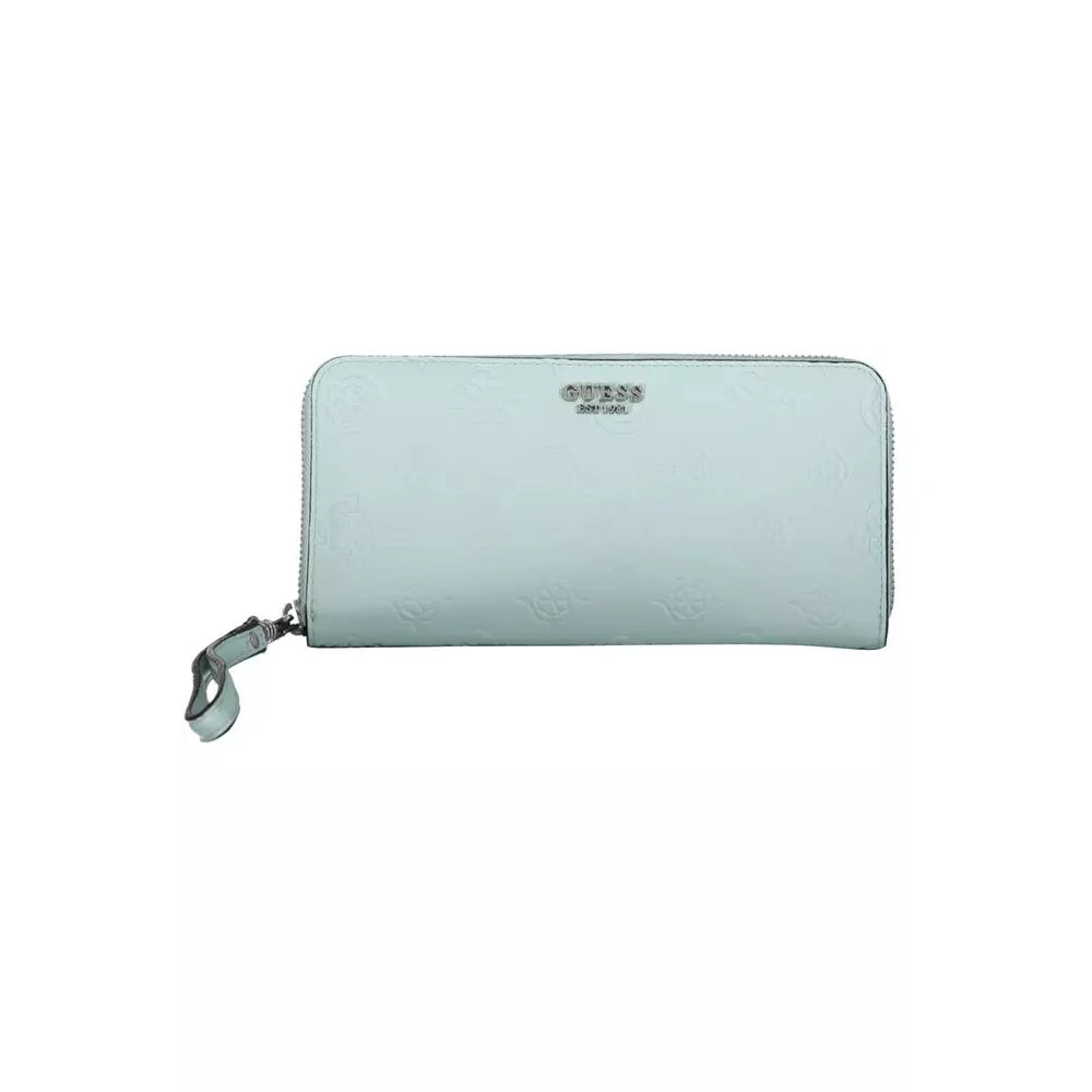 Guess Chique lichtblauwe portemonnee met meerdere vakken Blue Dames