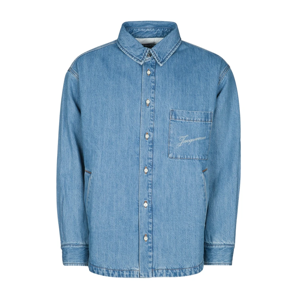 Jacquemus Uomo Blu La Chemise Boulanger