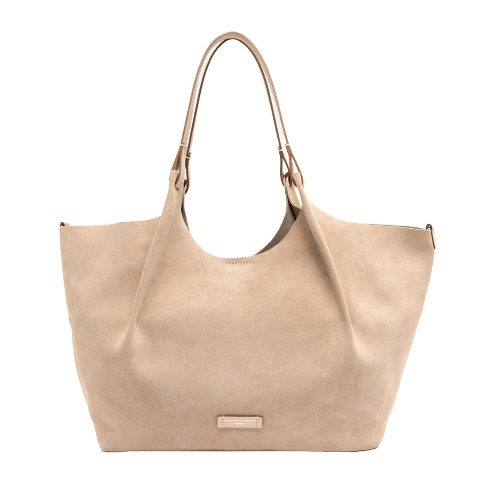 Gianni Chiarini Women's Beige Dua Tote Bag - Shopping Bags - One Size - Bags