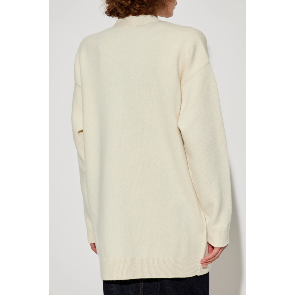 Versace Lange Vest Beige Dames
