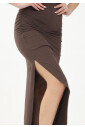 robe-midi-marron-collection-essential