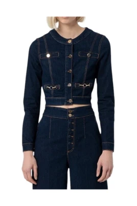Cropped Denimjacka