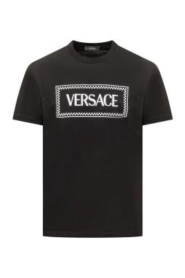 Broderad '90-tals Vintage Logo T-Shirt