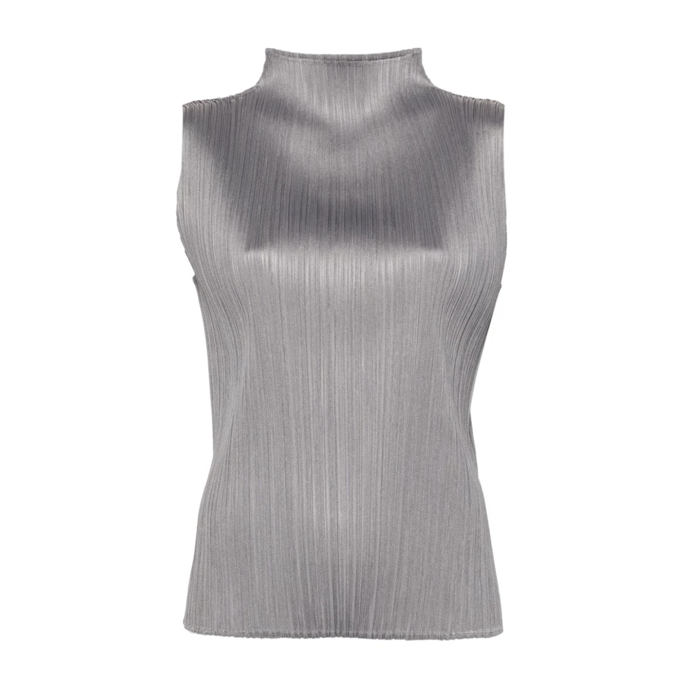 Issey Miyake Casual Katoenen Overhemd voor Mannen Gray Dames
