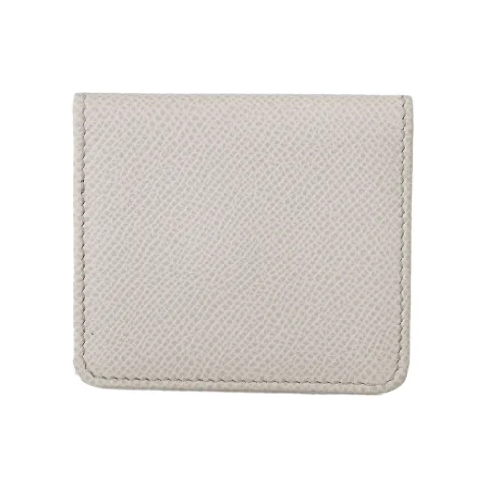 Dolce & Gabbana Pre-owned Leather wallets Gray Dames