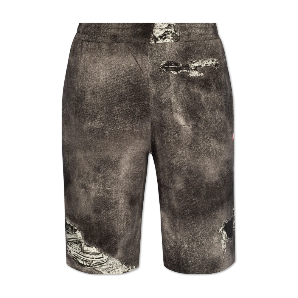 Diesel P-Ston-Short shorts Gray Heren