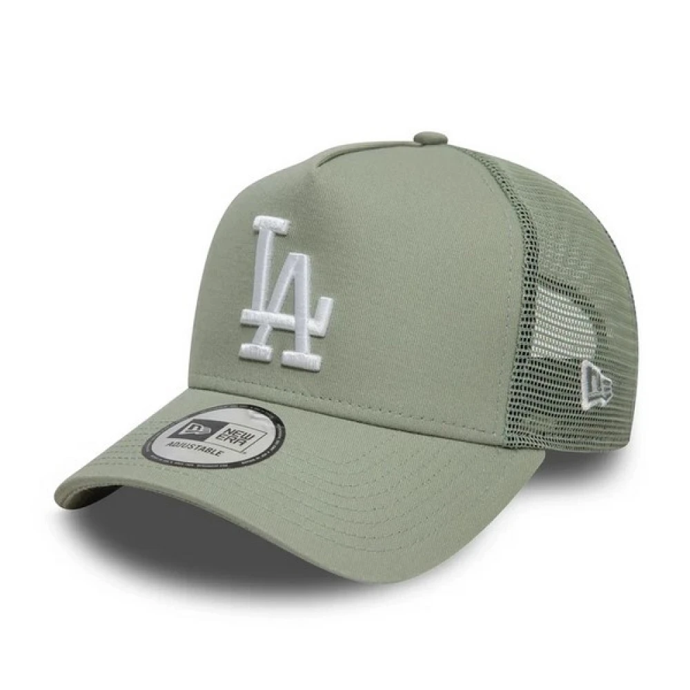 new era Groene Dodgers League Trucker Pet Green Heren