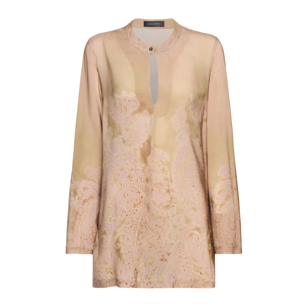 Elena Mirò Women's Brown Blouses, M, Blusa
