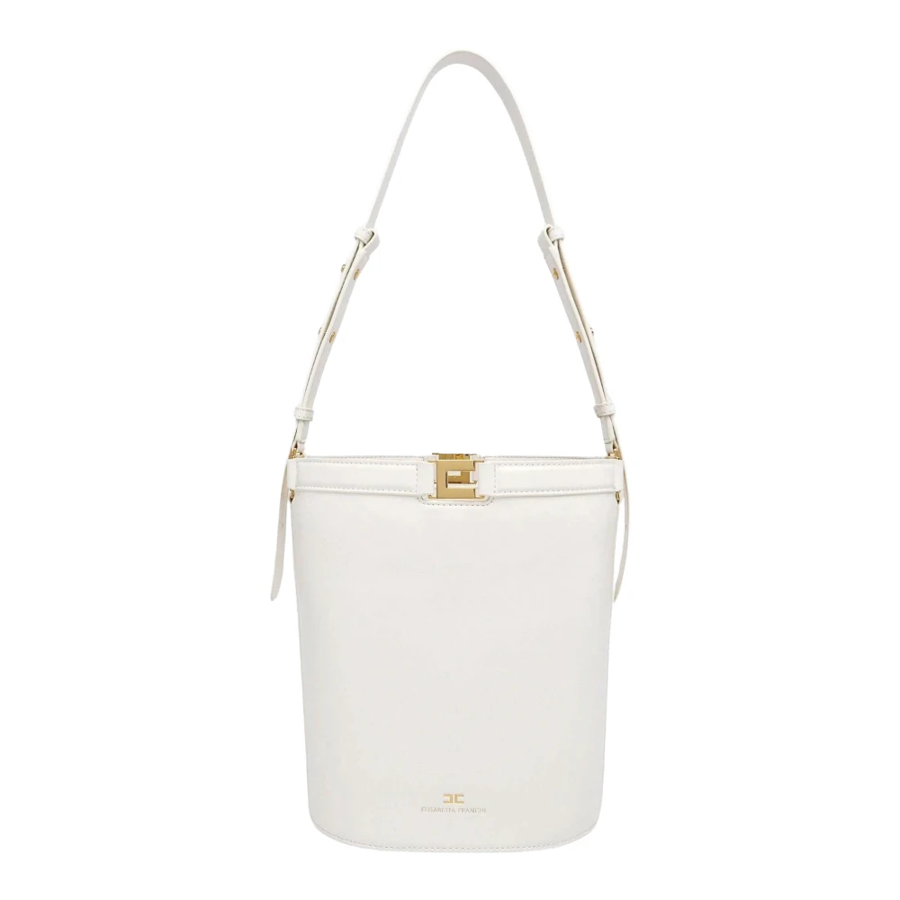 Elisabetta Franchi Yellow Shoulder Bags, Female, One Size, Shoulder Bags
