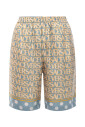 shorts-en-soie-bleue-taille-elastique