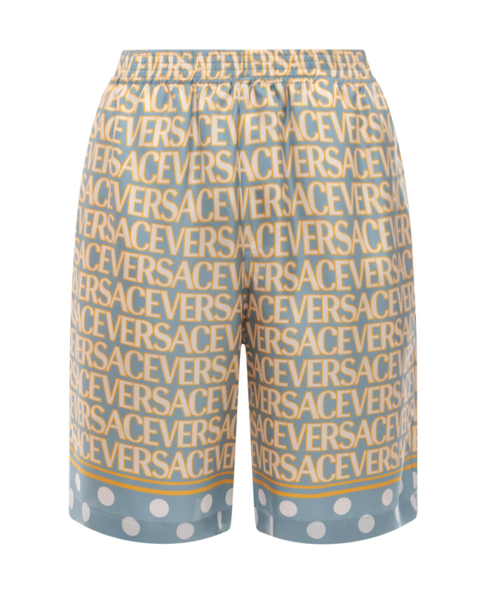 shorts-en-soie-bleue-taille-elastique