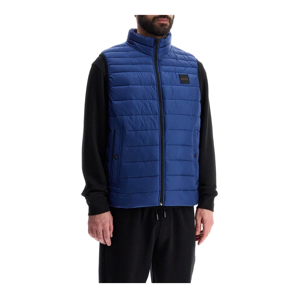 Boss Odeno1 Gilet Blue Heren