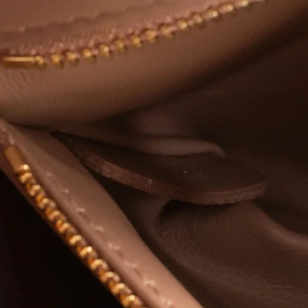 Dior Vintage Pre-owned Leather dior-bags Pink Dames