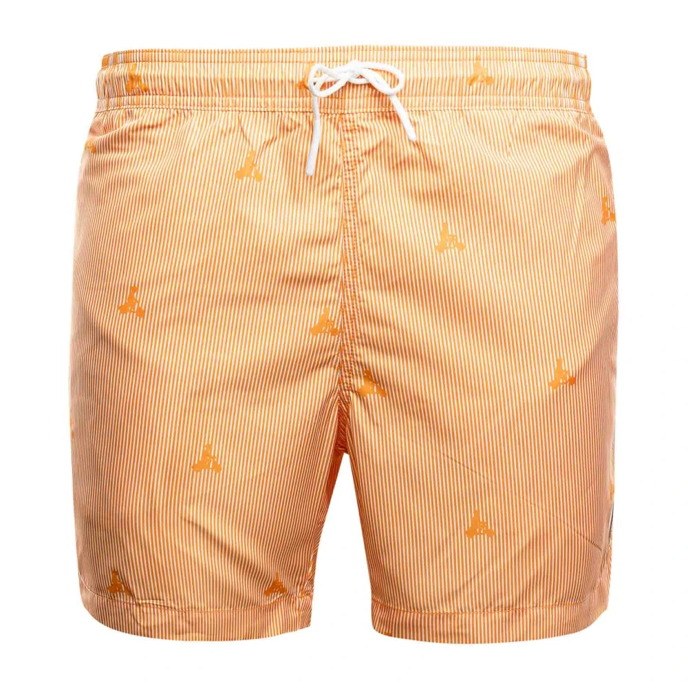 Jott Heren Zwembroek Biarritz Oranje Polyester Orange Heren