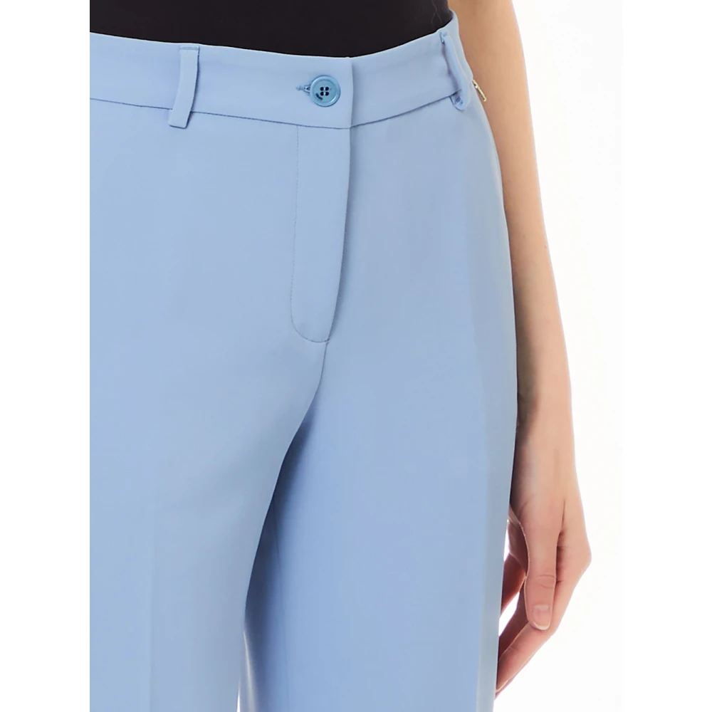 Liu Jo Elegante Flared Broek Lichtblauw Blue Dames