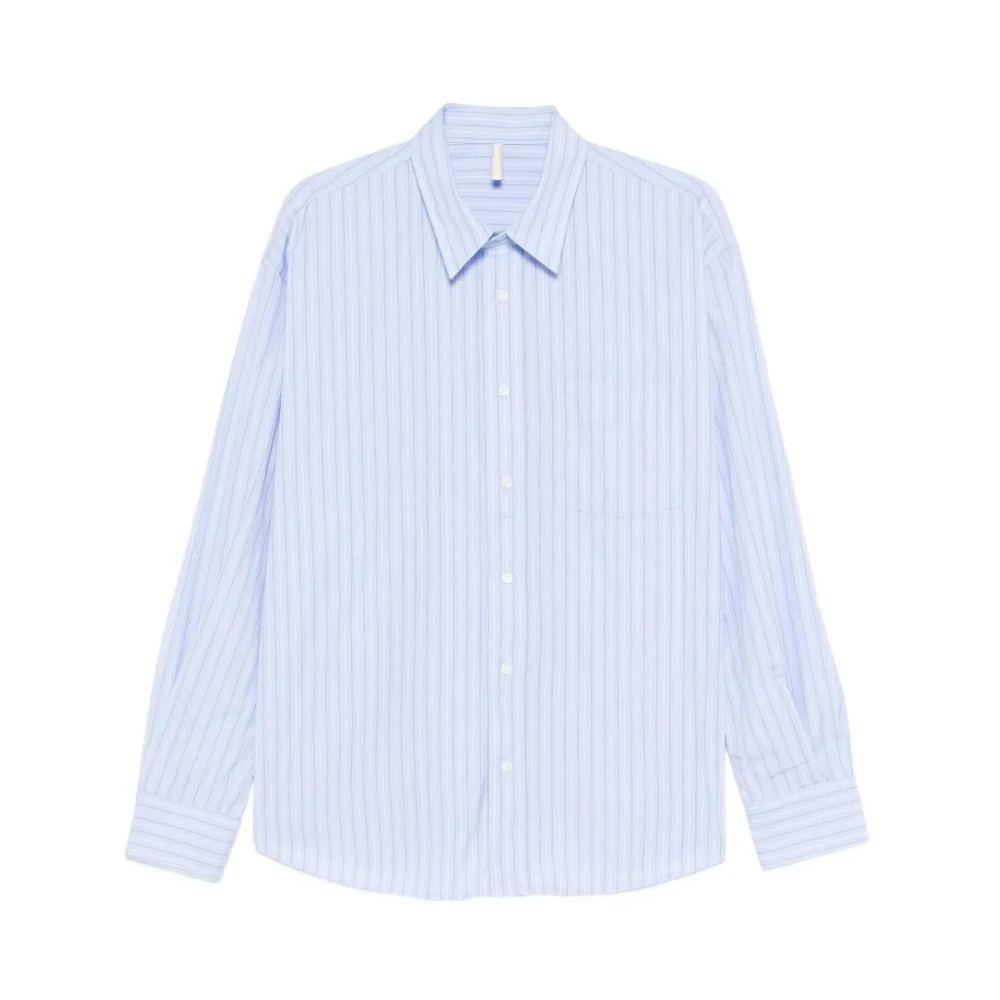 Sunflower Men's Blue Casual Shirts, L, New Base Shirt