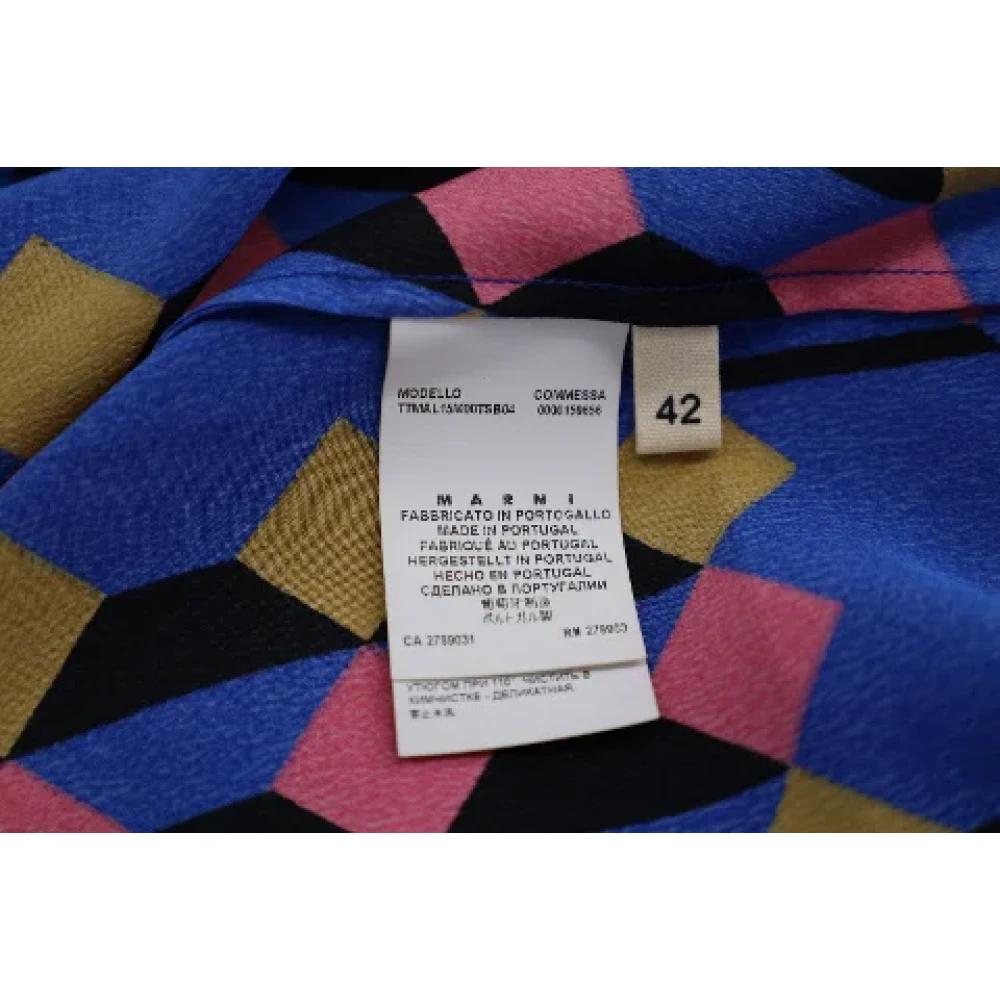 Marni Pre-owned Polyester tops Multicolor Dames