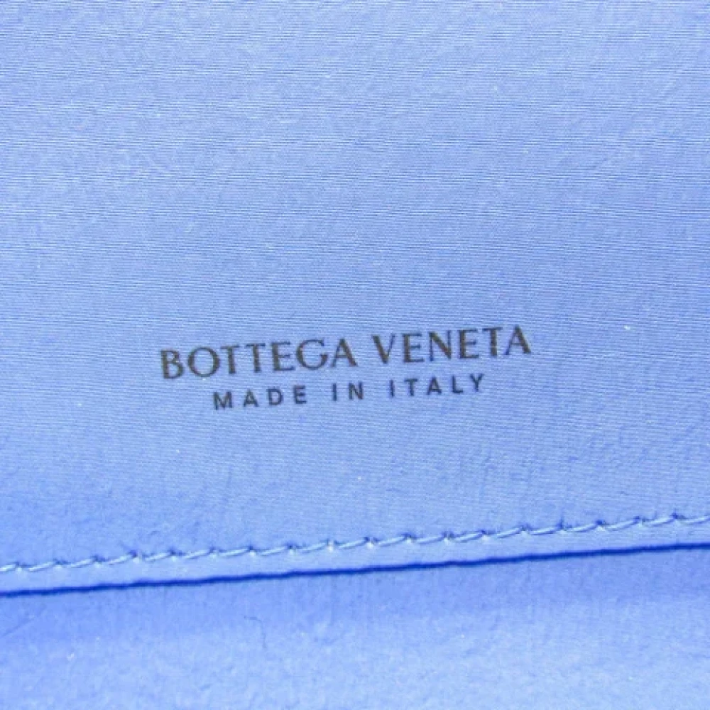 Bottega Veneta Vintage Pre-owned Leather clutches Blue Dames