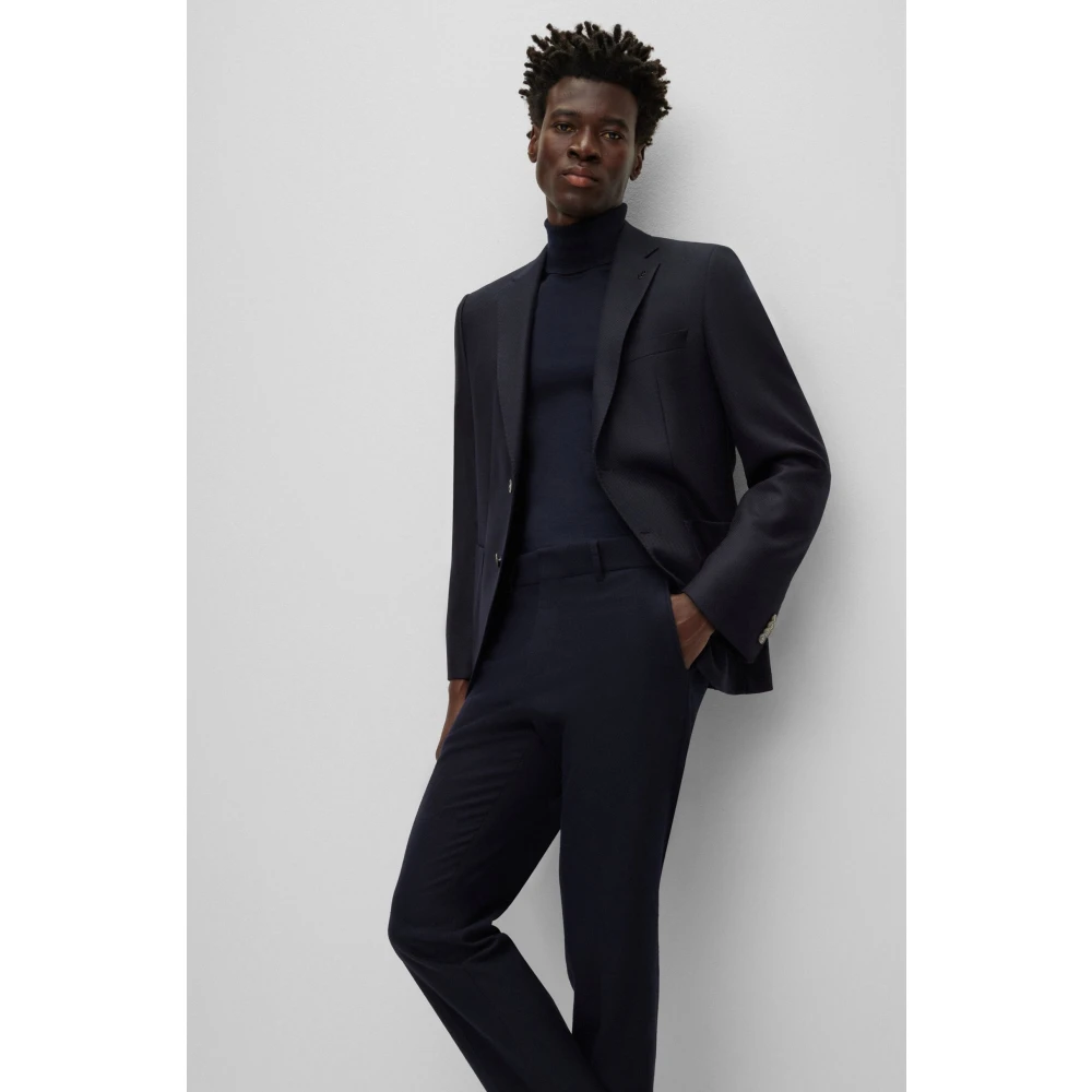 Hugo Boss Blazers Blue Heren