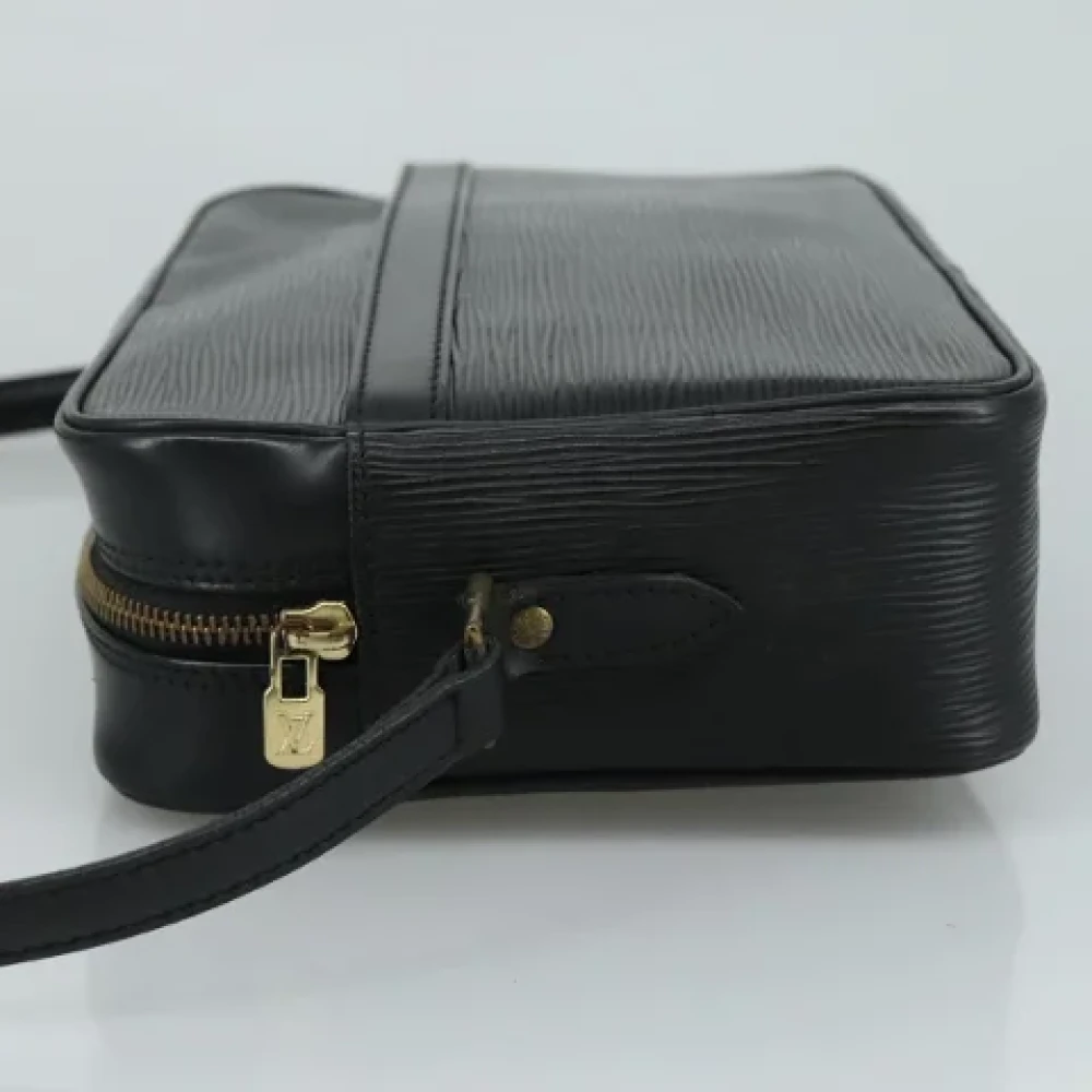 Louis Vuitton Vintage Pre-owned Leather louis-vuitton-bags Black Dames