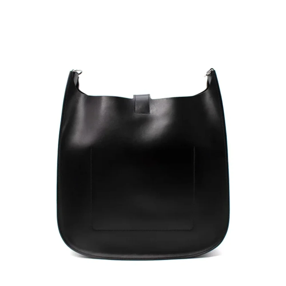 Hermès Vintage Pre-owned Leather shoulder-bags Black Dames