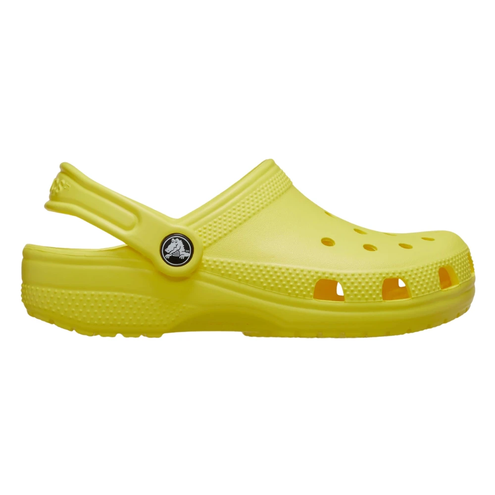 Crocs Yellow Kids Sandals, Unisex, 22 Eu, Kids Classic Clog