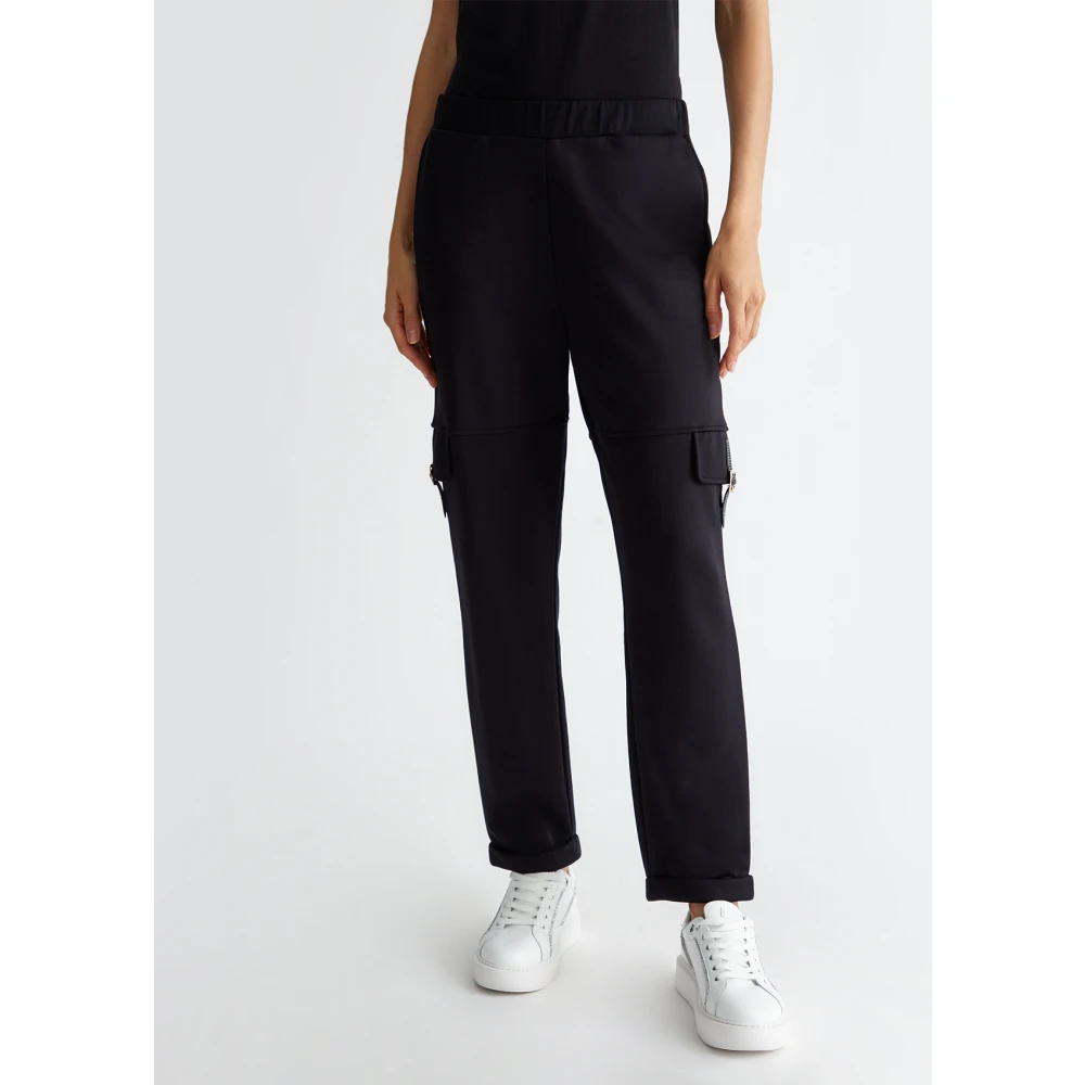 Liu Jo Cargo Sweatpants Black Dames